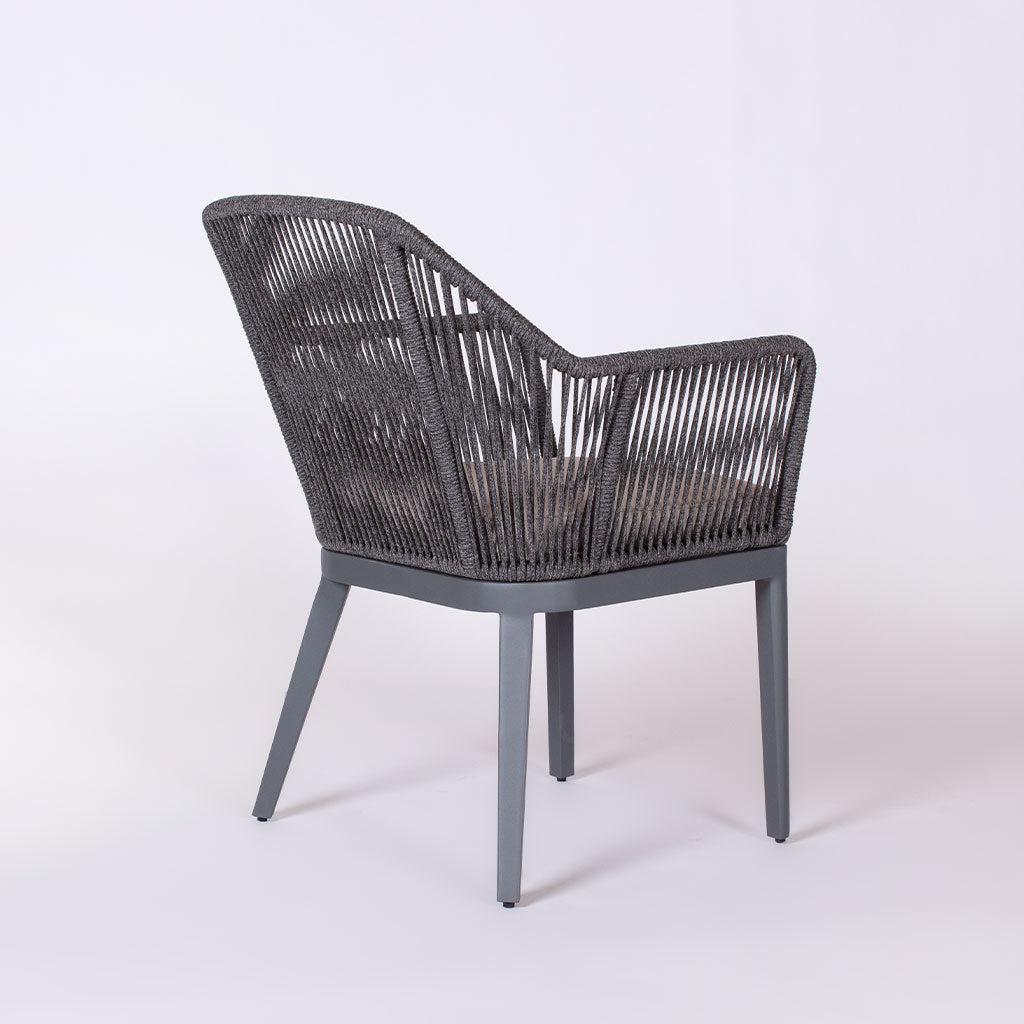 Saranac Dining Chair || Black/White