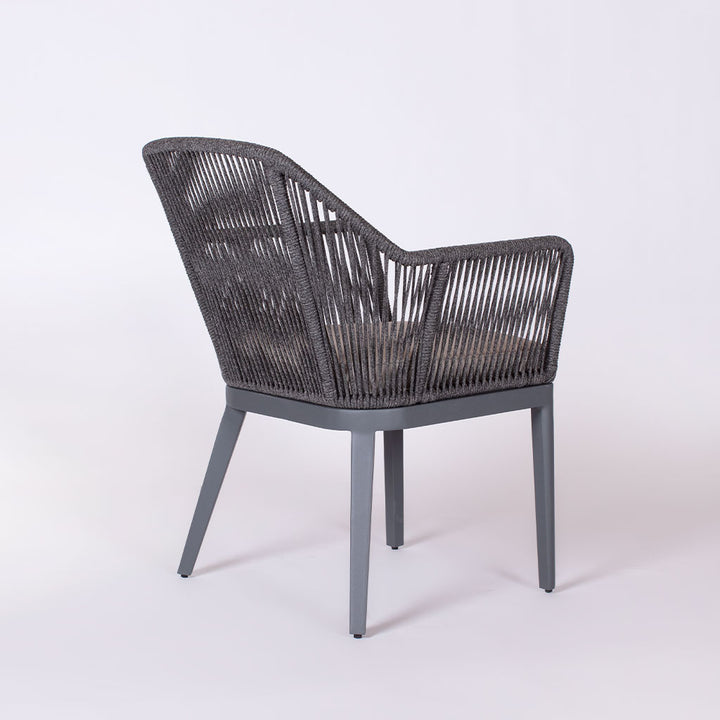 Saranac Dining Chair || Black/White