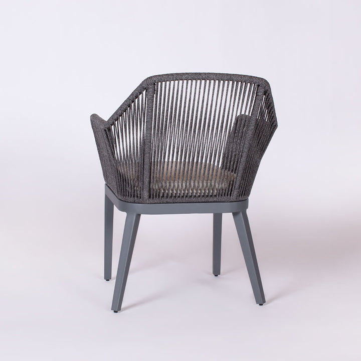 Saranac Dining Chair || Black/White