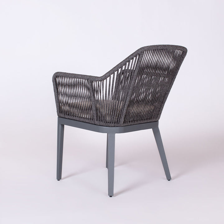 Saranac Dining Chair || Black/White