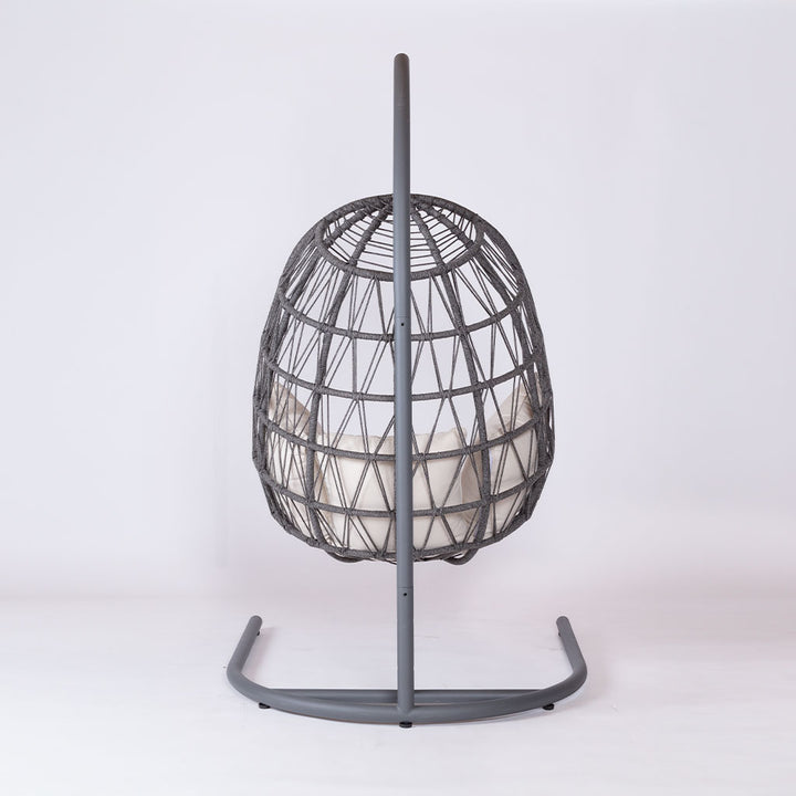 Saranac Egg Chair || Black/White