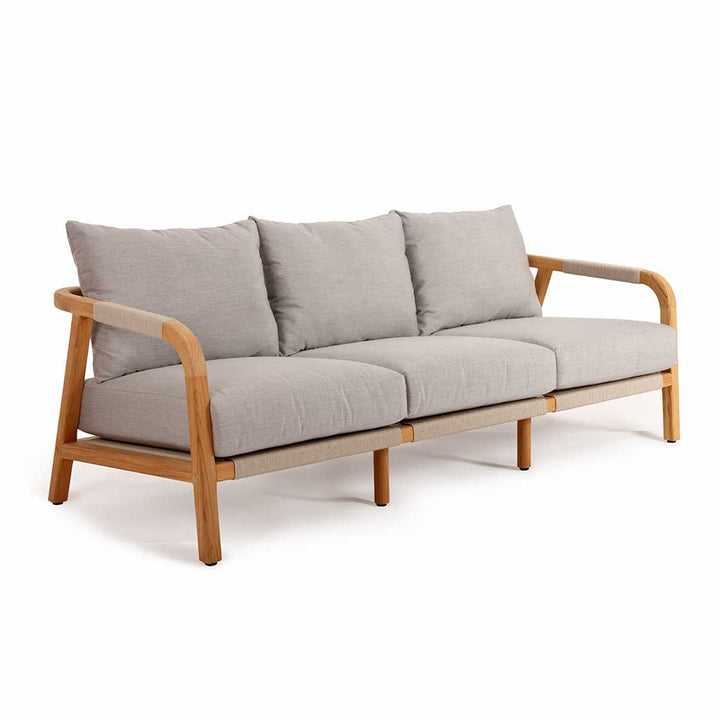 Montparnasse Sofa || Teak/Grey