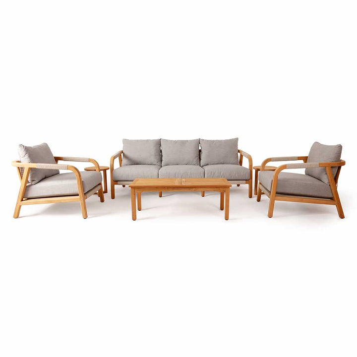 Montparnasse Sofa || Teak/Grey