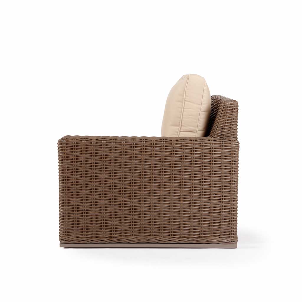 Valencia Modular Right Arm || Brown/Cream