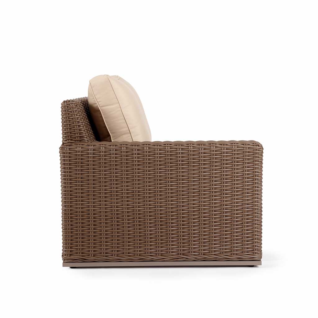 Valencia Modular Left Arm || Brown/Cream