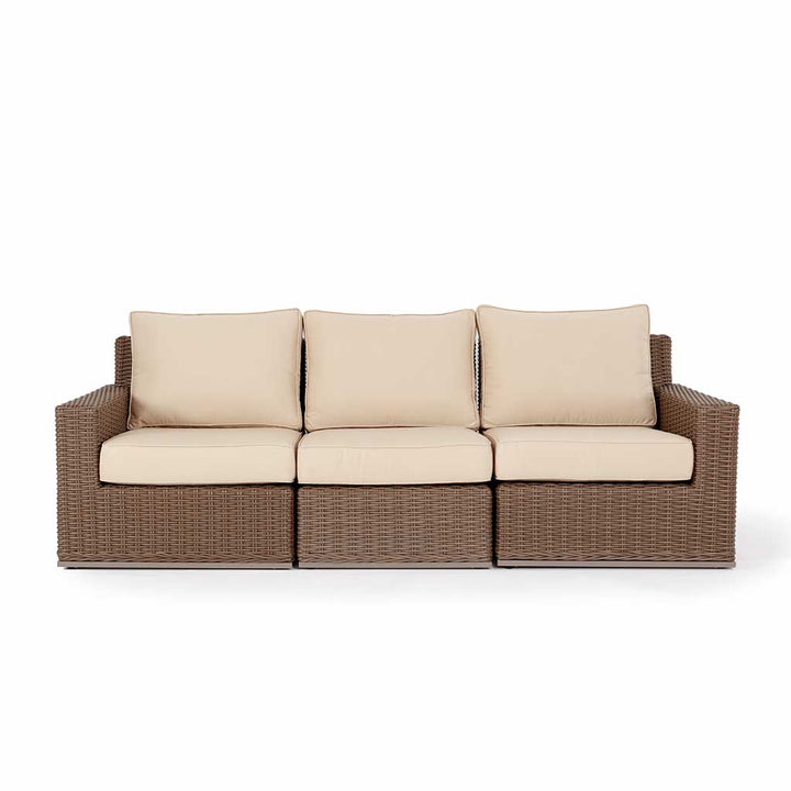 Valencia Modular Left Arm || Brown/Cream