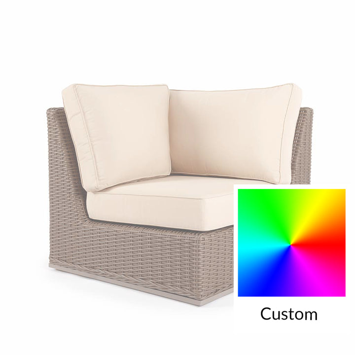 Valencia Modular Corner || Brown/Cream