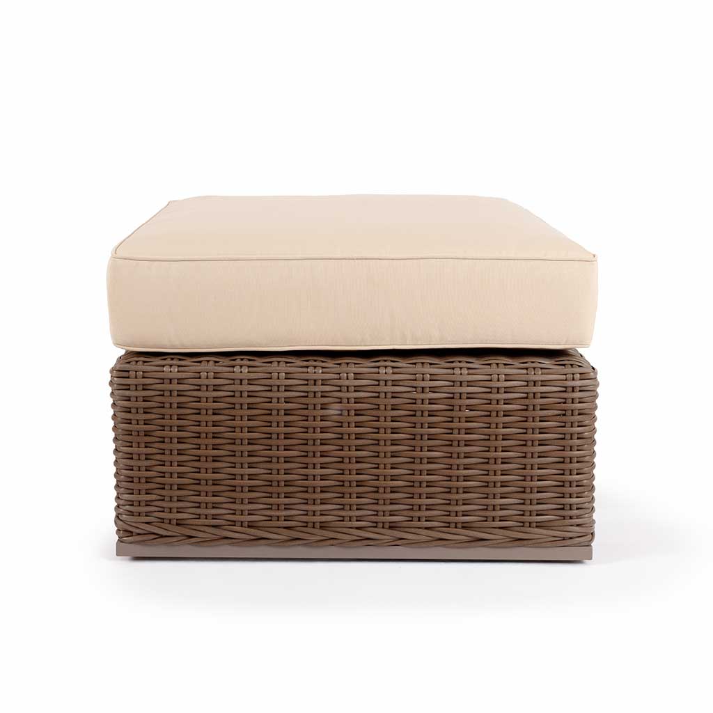 Valencia Ottoman || Brown/Cream