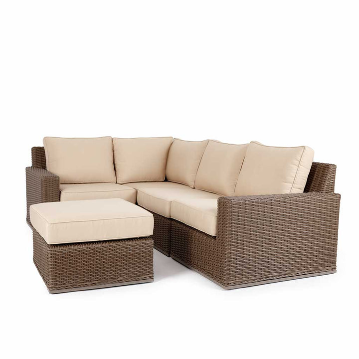 Valencia Ottoman || Brown/Cream