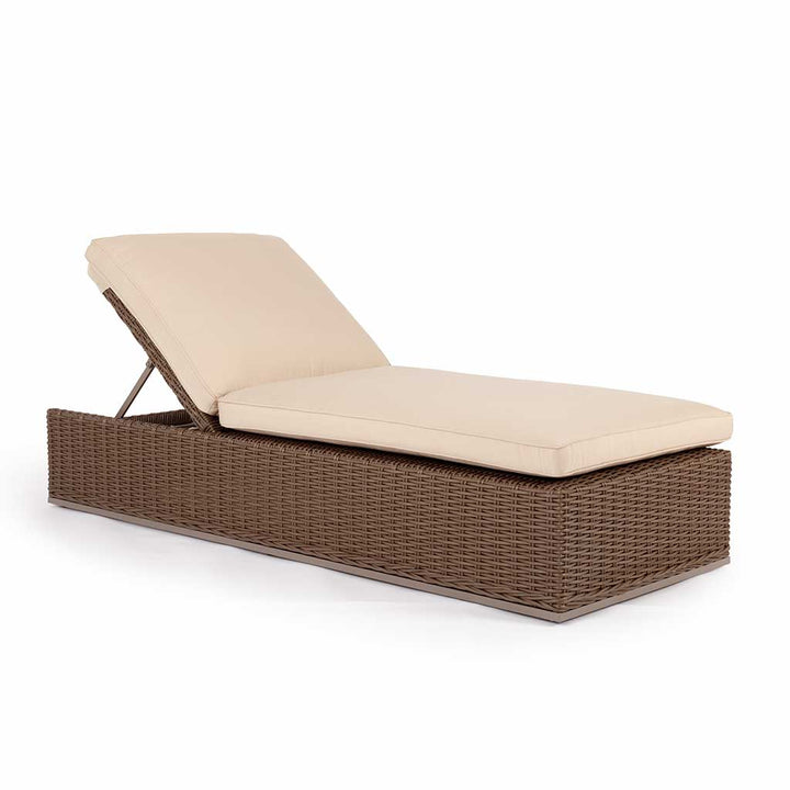 Valencia Chaise Lounge || Brown/Cream