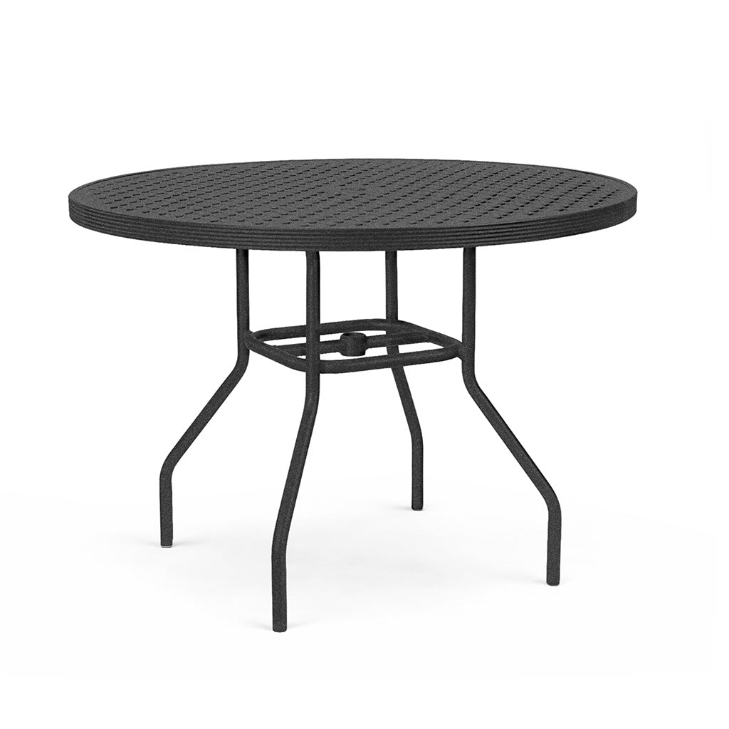42" Round Aluminum Dining Table