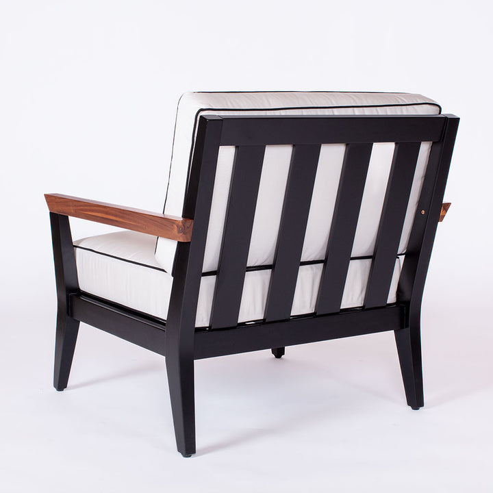 MCM Arm Chair || Black/Canvas