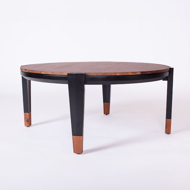 MCM 40" Round Coffee Table || Black