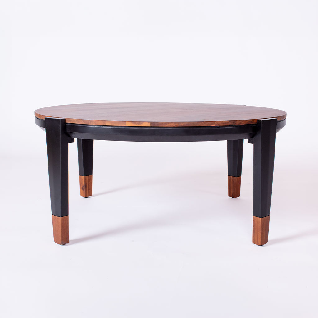 MCM 40" Round Coffee Table || Black