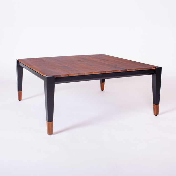 MCM 40" Square Coffee Table || Black
