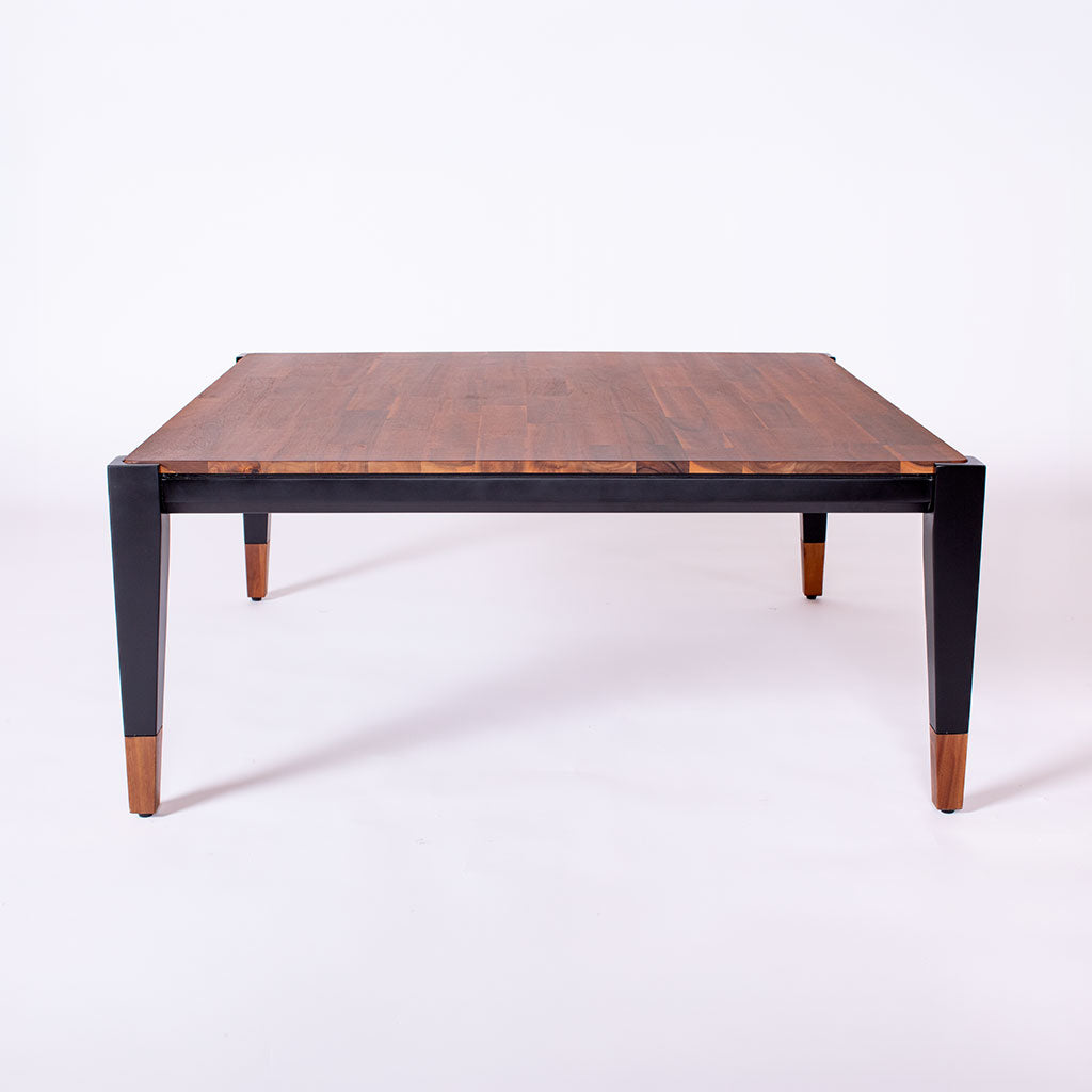 MCM 40" Square Coffee Table || Black