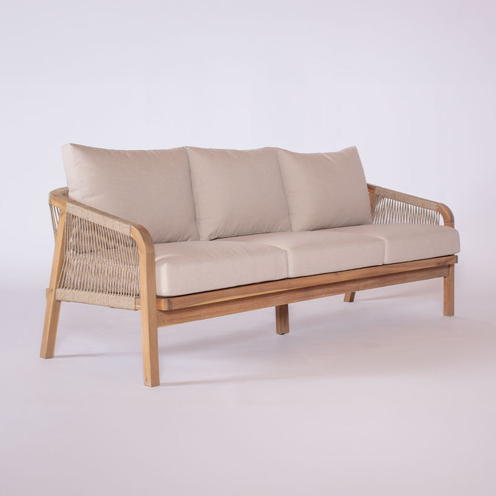 Montego 3-Seater chair || Acacia/Play Snow