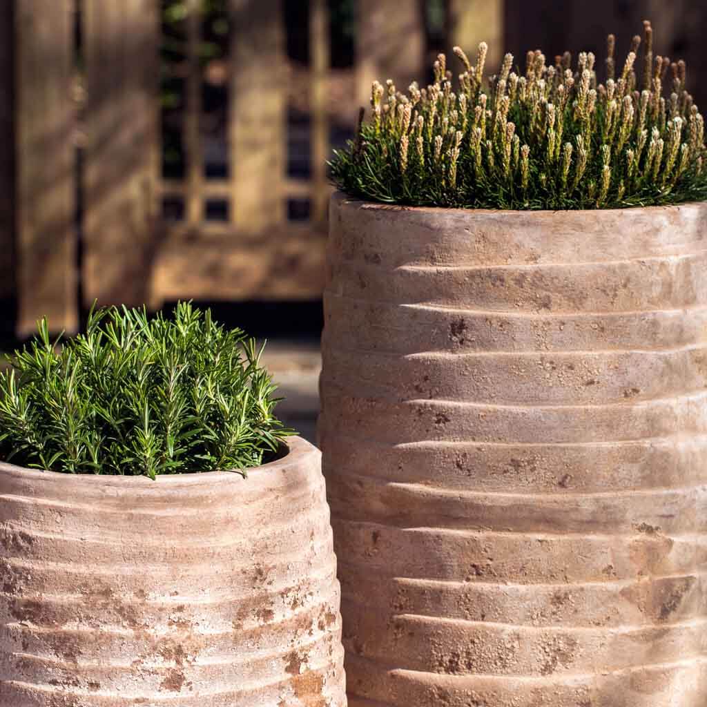 Ipanema Planter, Tall || Antico Terra Cotta