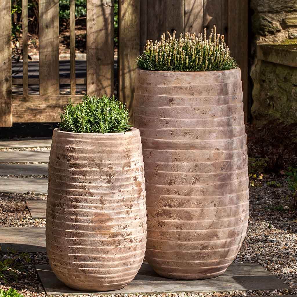 Ipanema Planter, Tall || Antico Terra Cotta