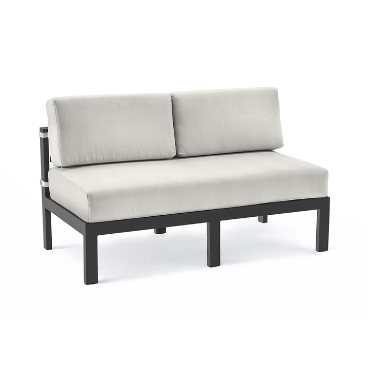 Curv Armless Loveseat