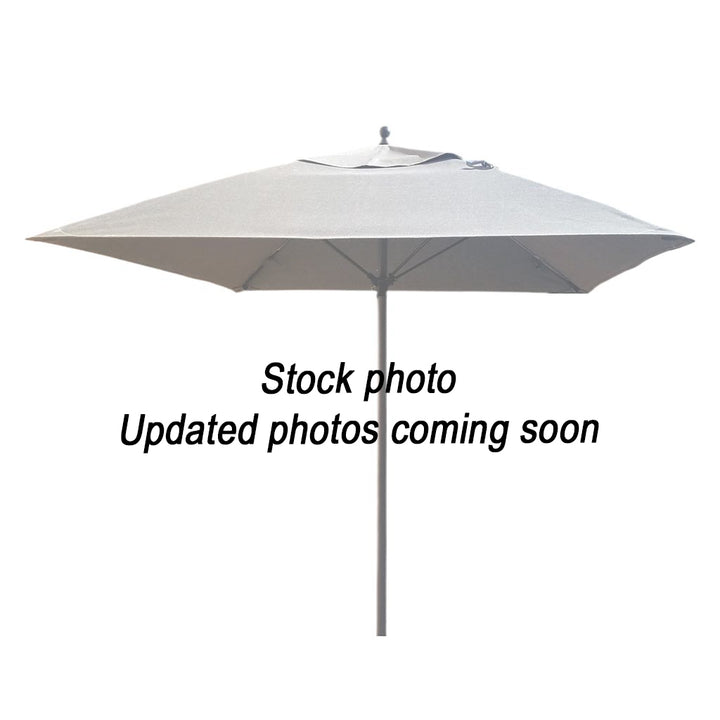 7.5' Square Fiberglass Market Umbrella