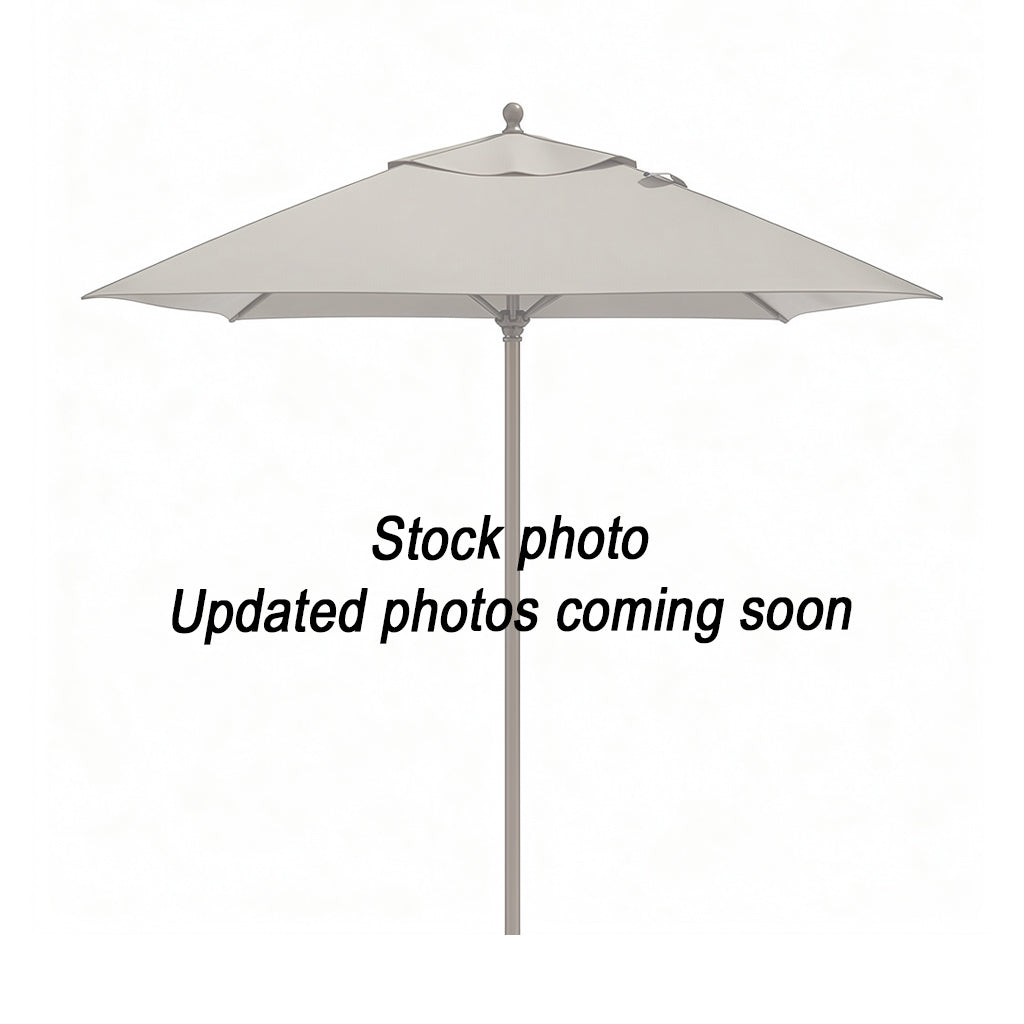 7.5' Square Fiberglass Market Umbrella