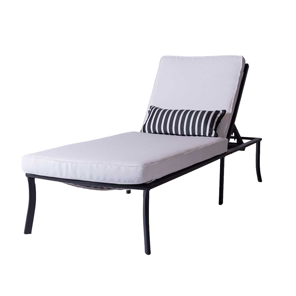 Bel Air Sling Chaise Lounge with Cushion