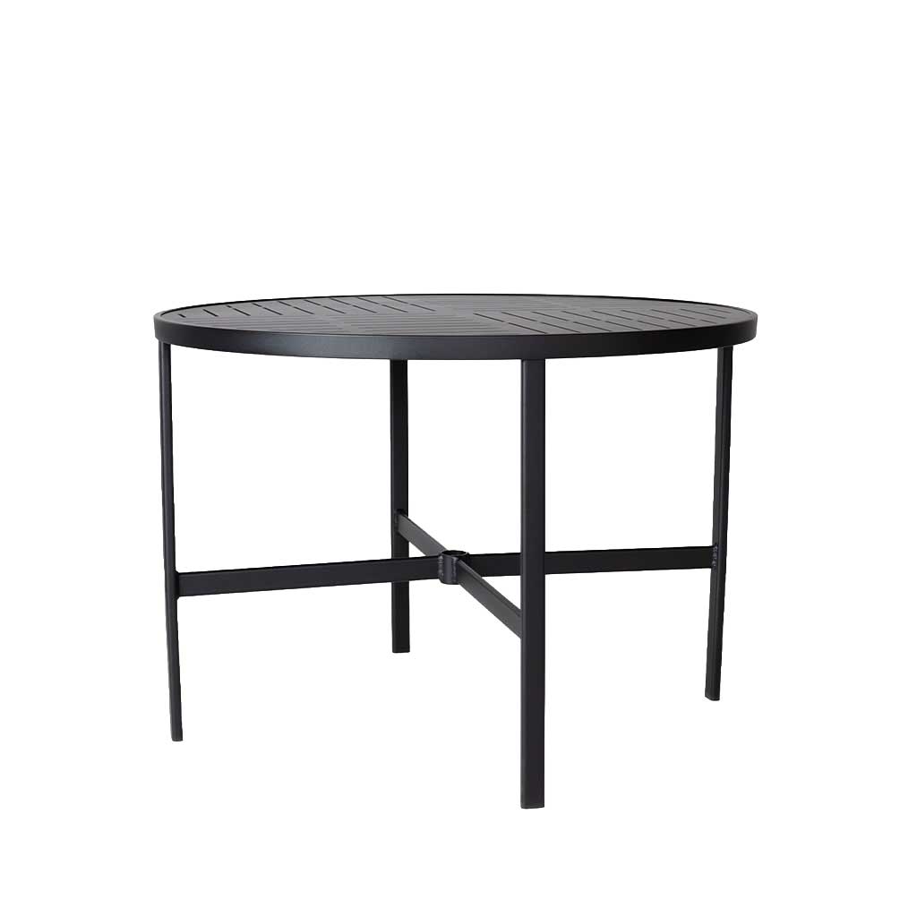 Bel Air 42" Round Aluminum Table