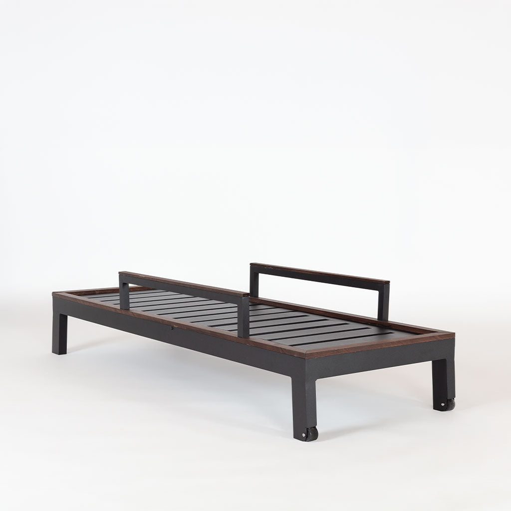 Essential Customizable Lounge with Wooden Accent