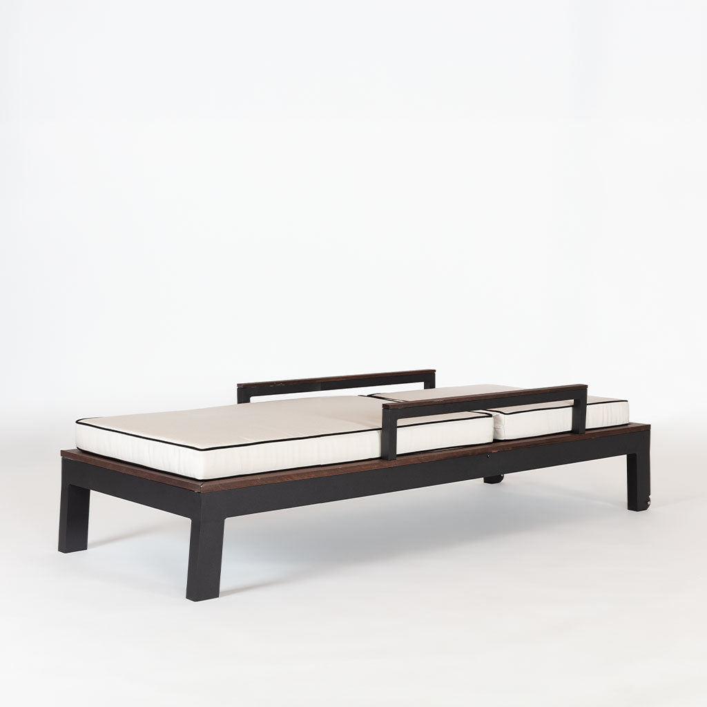 Essential Customizable Lounge with Wooden Accent