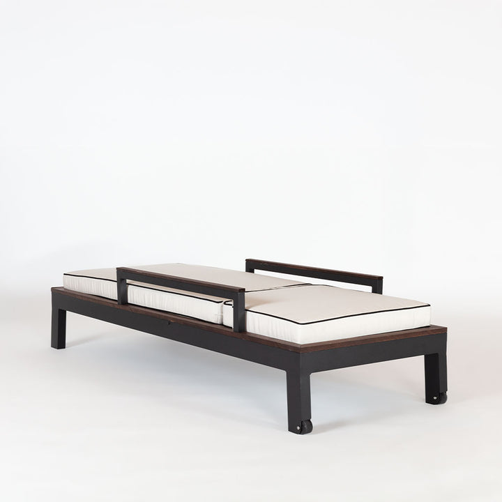 Essential Customizable Lounge with Wooden Accent