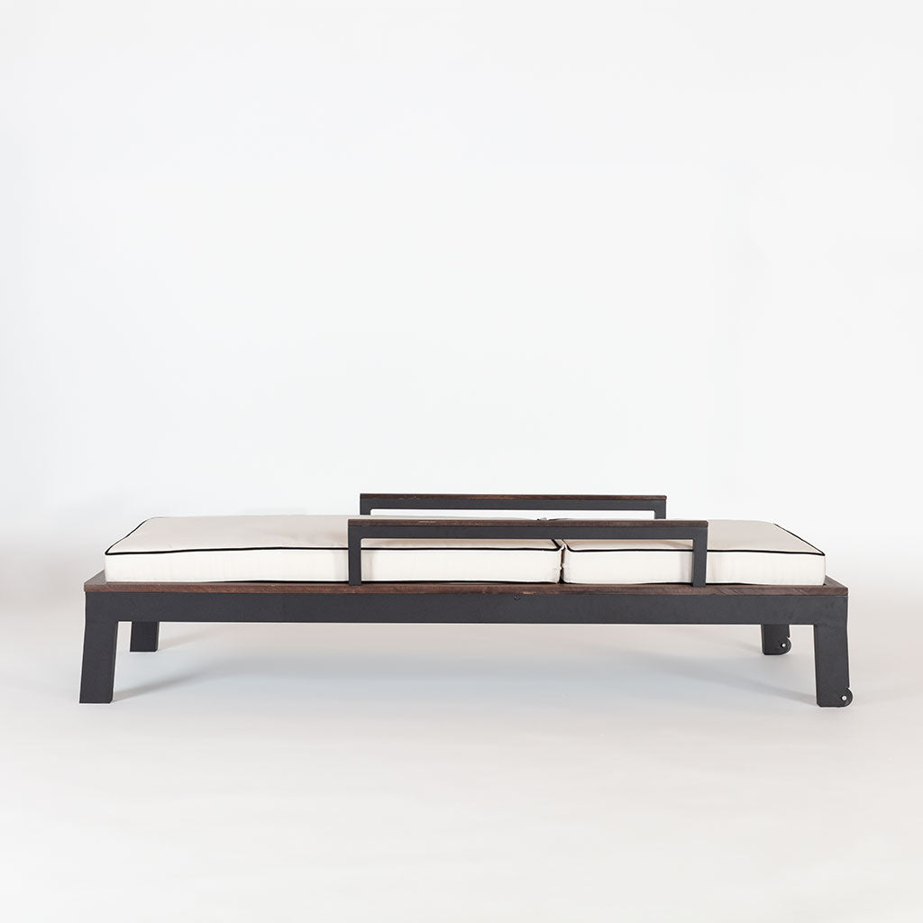 Essential Customizable Lounge with Wooden Accent