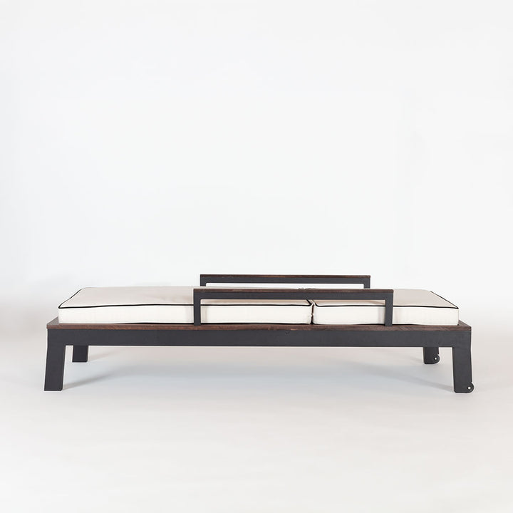 Essential Customizable Lounge with Wooden Accent