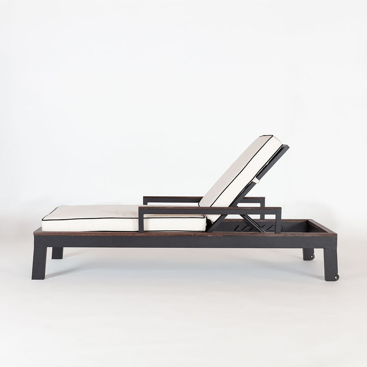 Essential Customizable Lounge with Wooden Accent