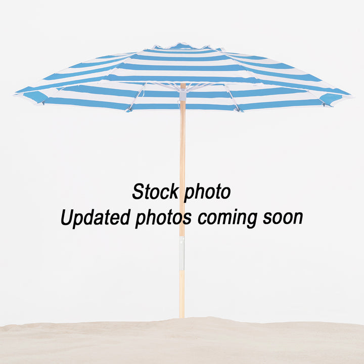 7.5' Modern Fiberglass Beach Umbrella