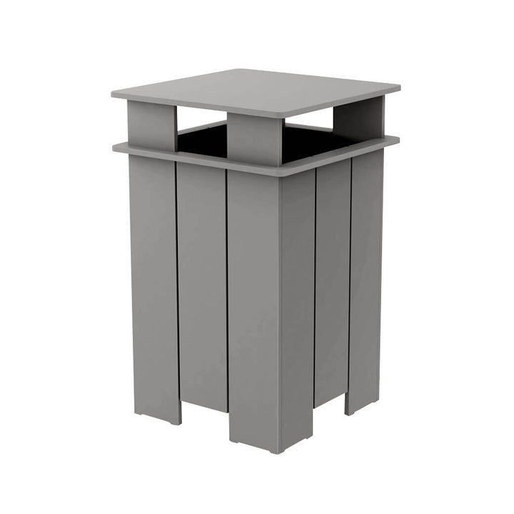 Aqua Square Resin Trash Bin