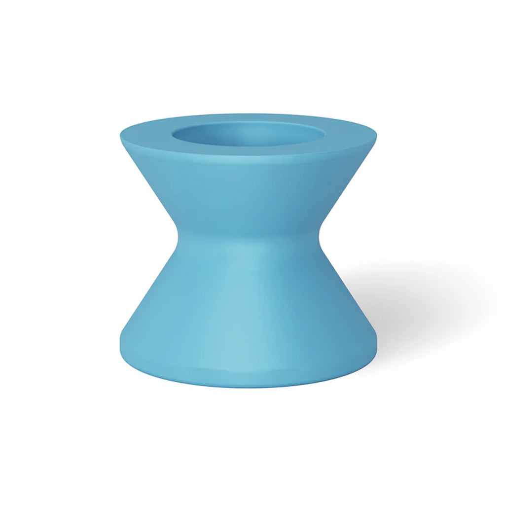 Aqua 22" Round In Water Ice Bin Cocktail Table