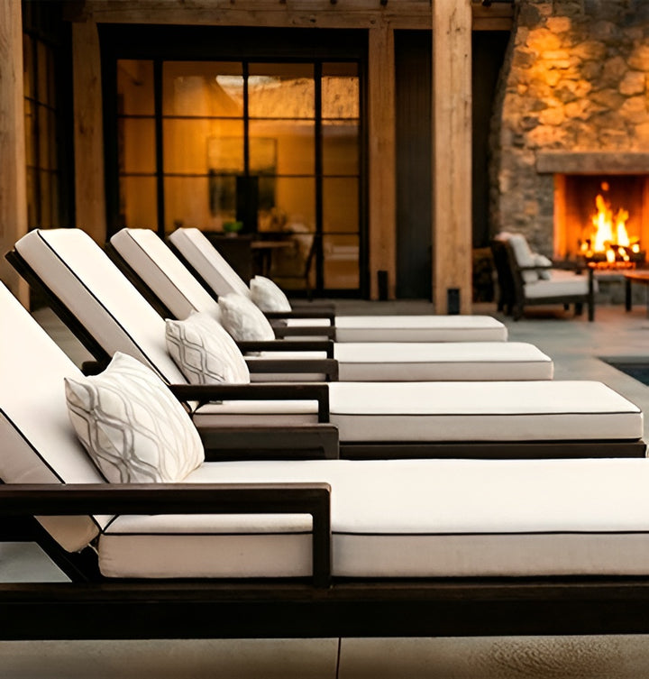 Essential Customizable Lounge with Wooden Accent
