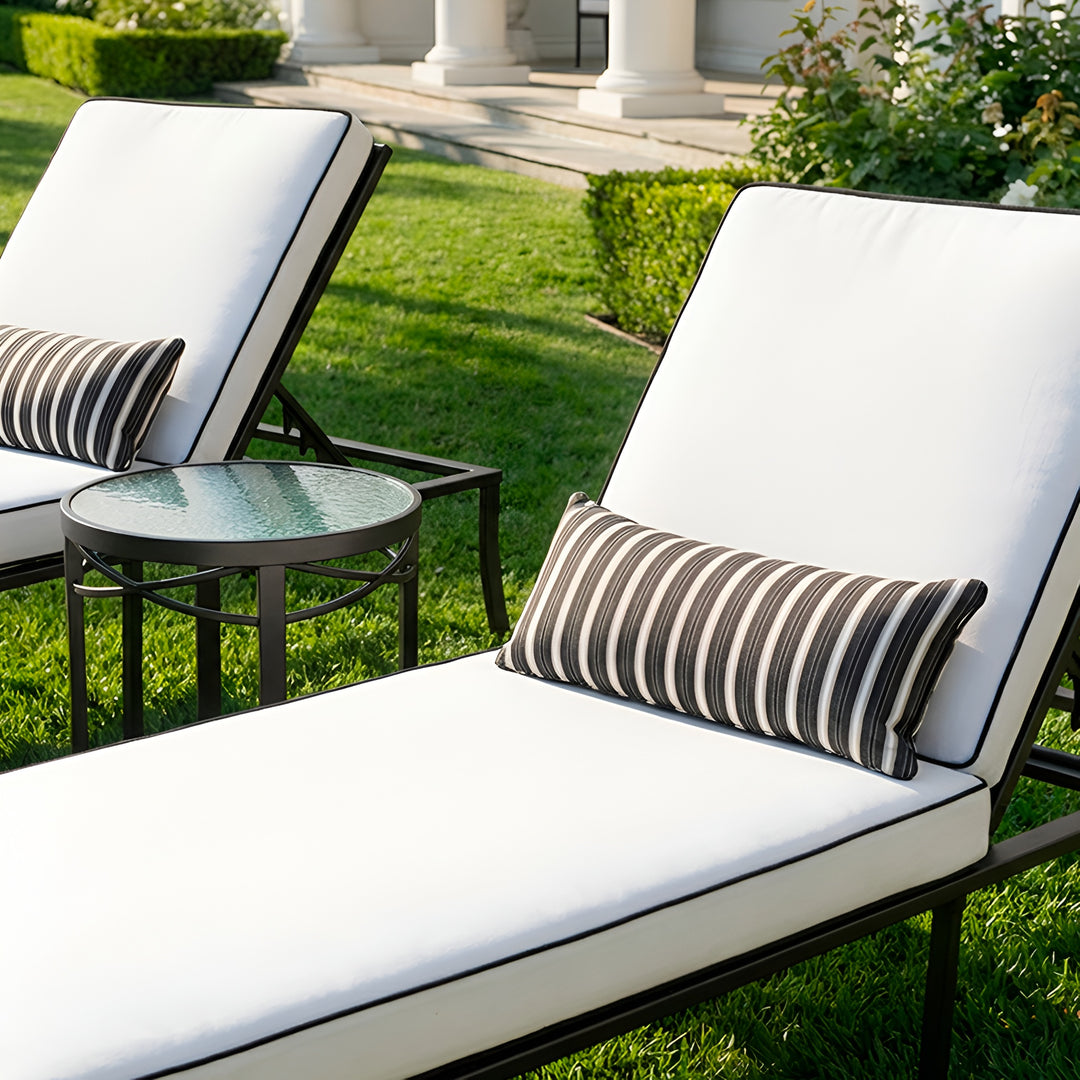 Bel Air Sling Chaise Lounge with Cushion