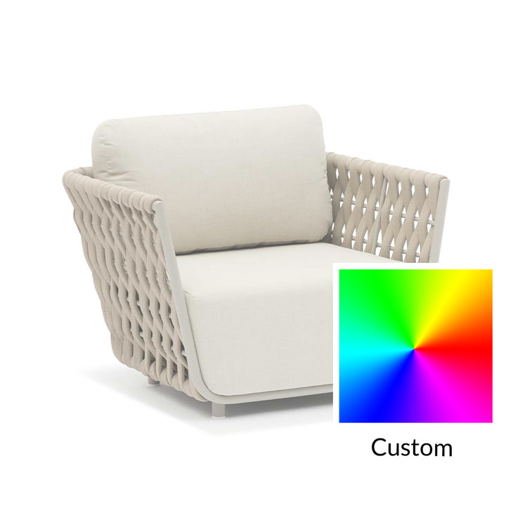 Hug Armchair || Greige