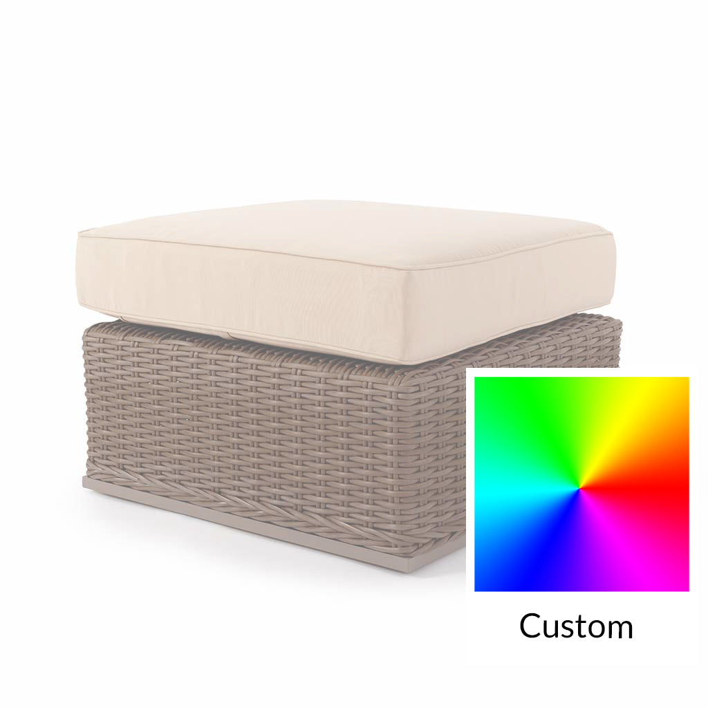 Valencia Ottoman || Brown/Cream