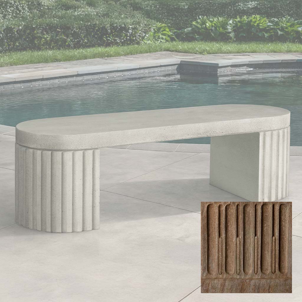 Dorchester Fluted Bench