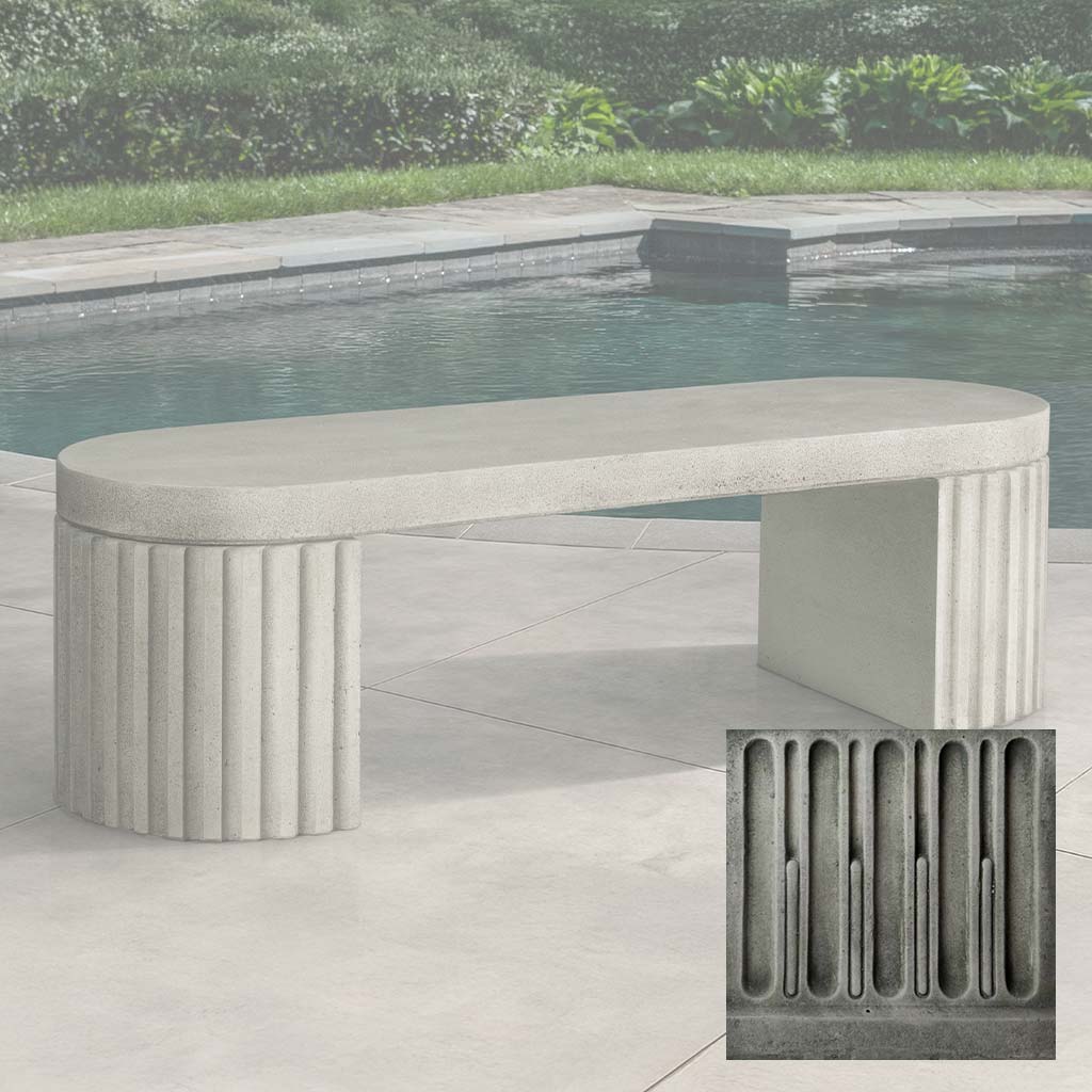 Dorchester Fluted Bench
