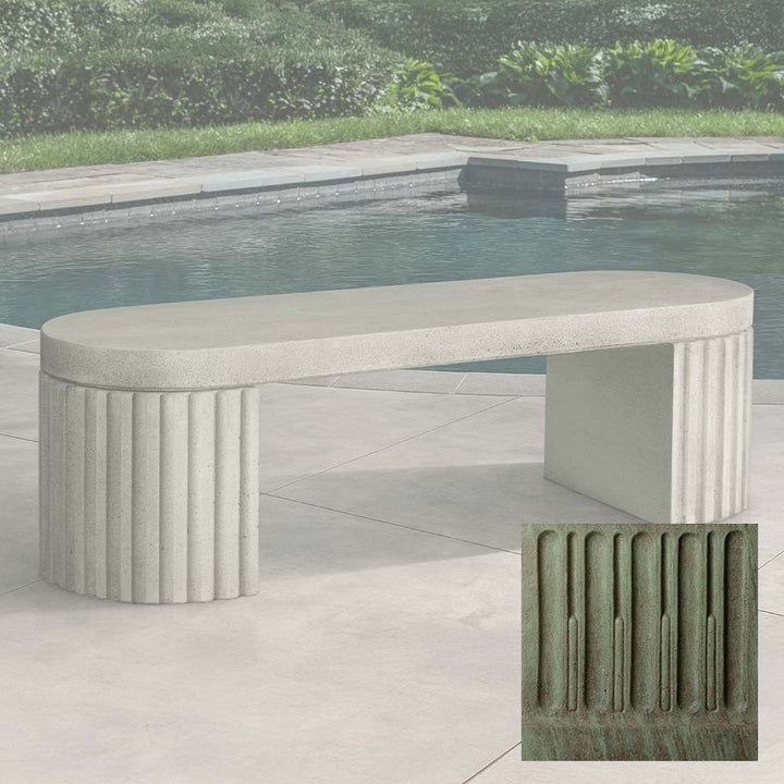 Dorchester Fluted Bench