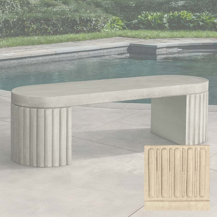 Dorchester Fluted Bench