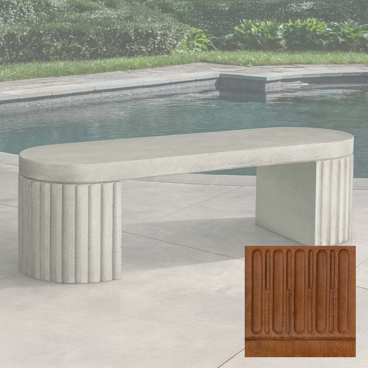 Dorchester Fluted Bench