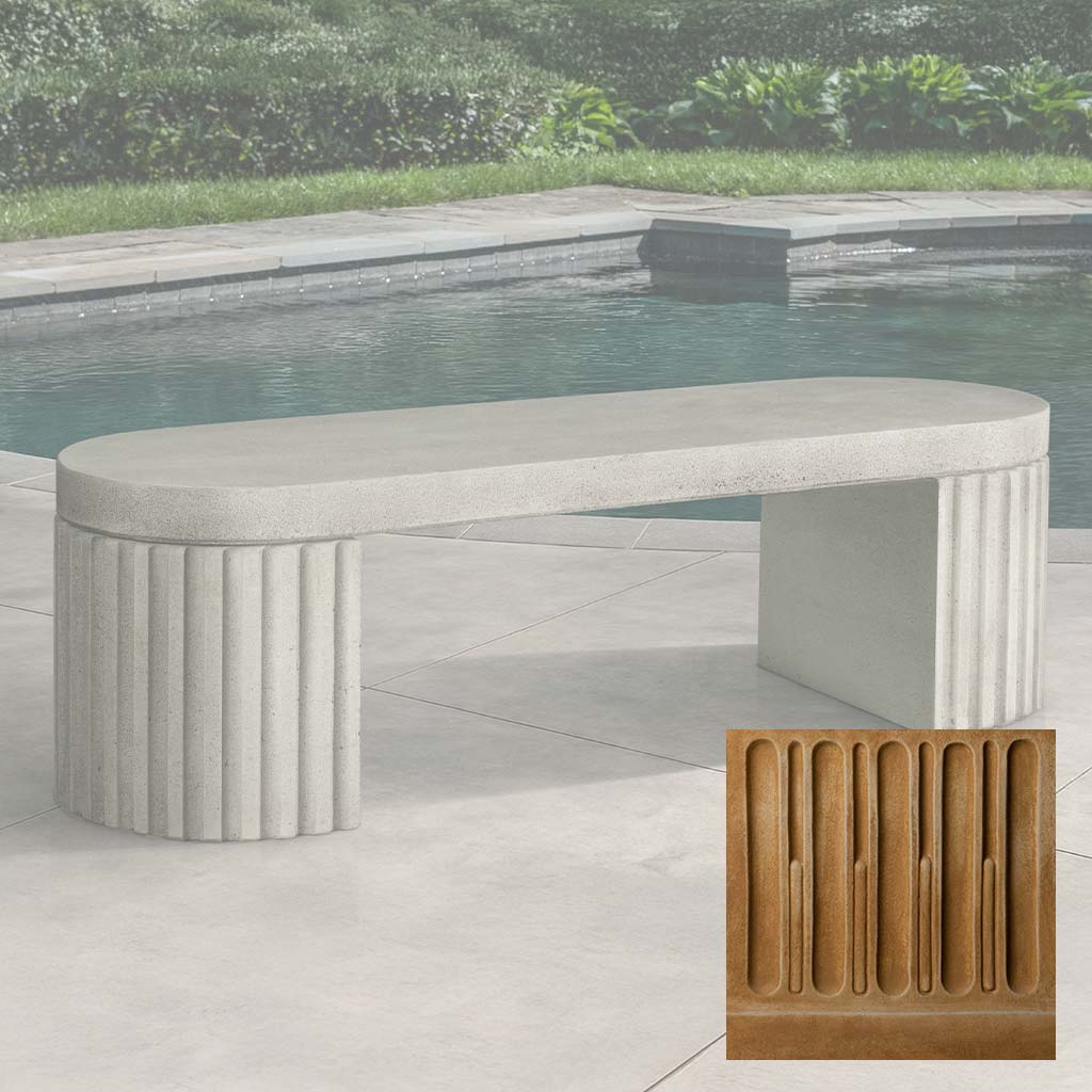 Dorchester Fluted Bench