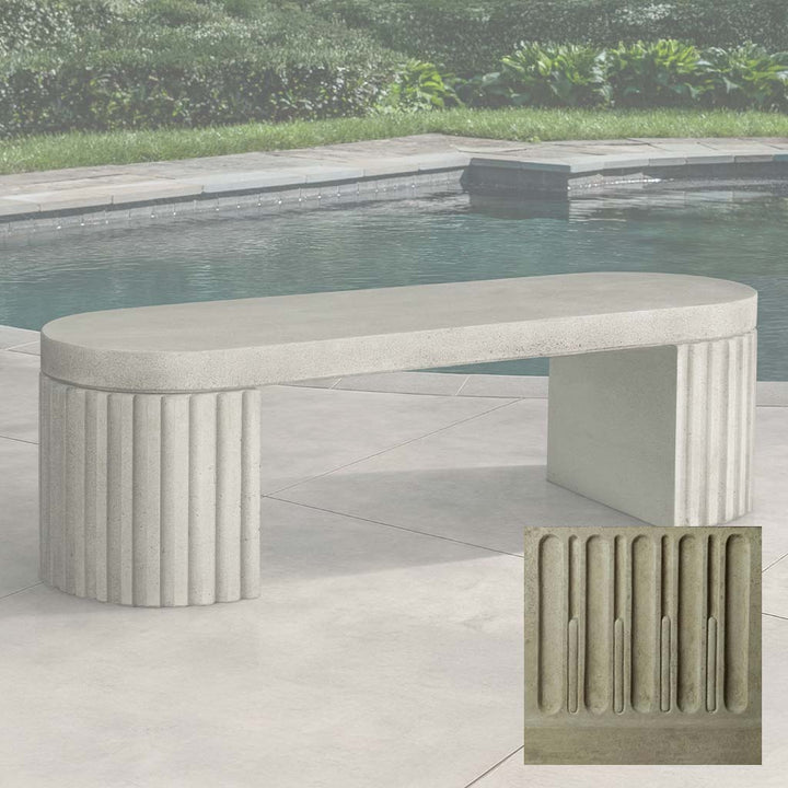 Dorchester Fluted Bench