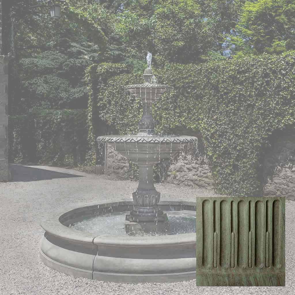Charleston Fountain in Basin