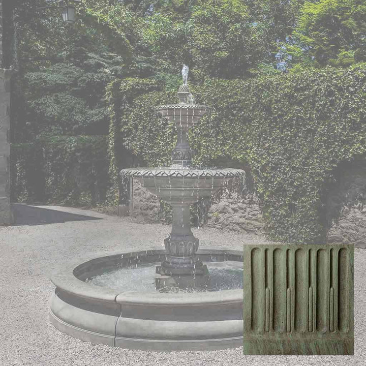 Charleston Fountain in Basin